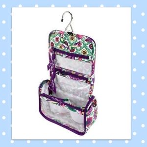 Vera Bradley Boysenberry Mini Hanging Organizer